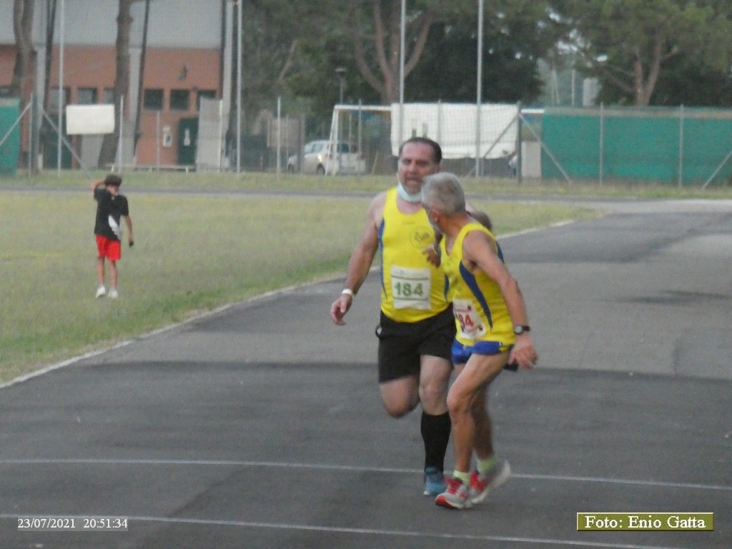 Cotignola: Staffetta 4x1,3 - 23 luglio 2021